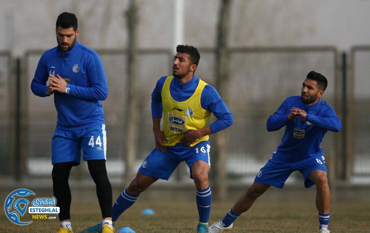 تمرین استقلال 4 بهمن  ماه 97