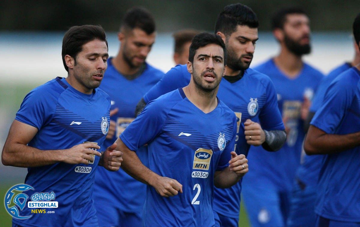 تمرین استقلال جمعه 20 مهر 97 