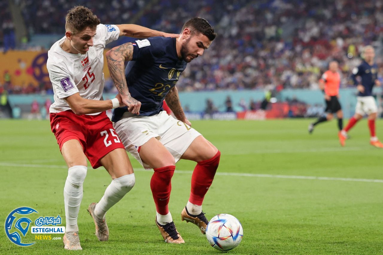 فرانسه 2-1 دانمارک