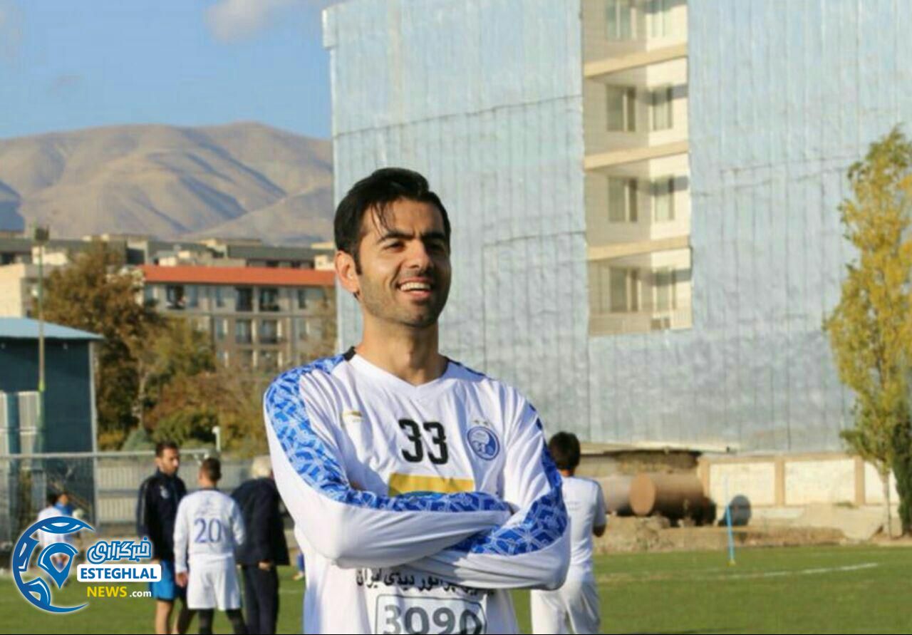 پژمان منتظری در تمرین استقلال