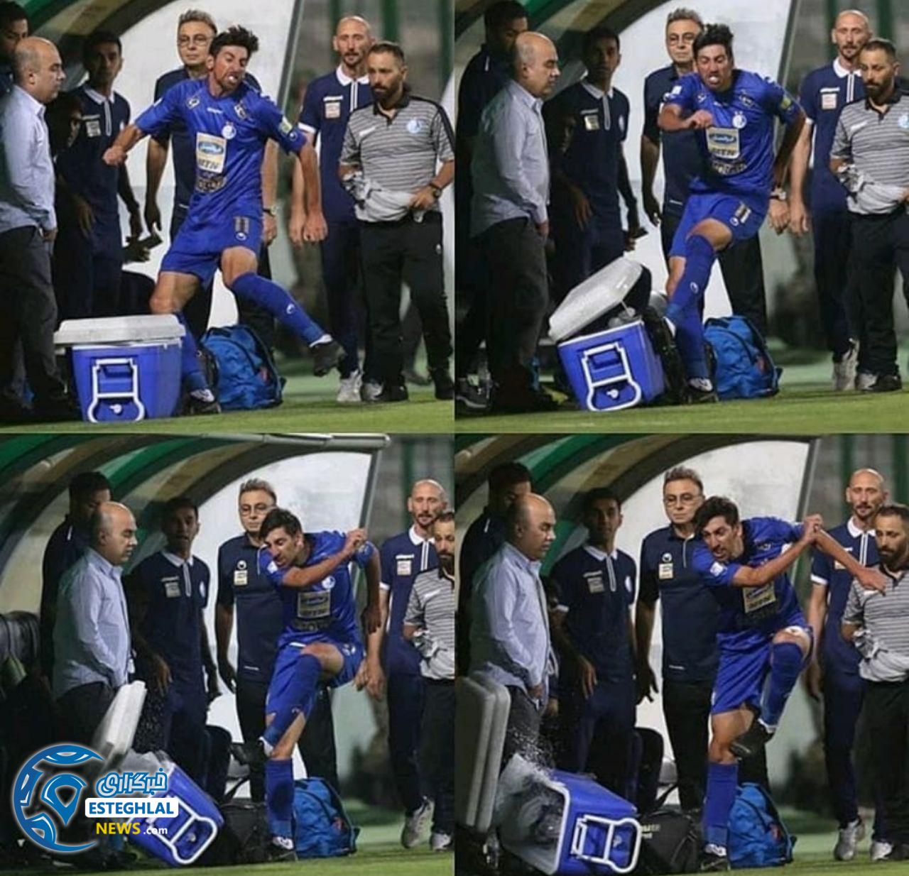 حواشی دیدار ذوب آهن و استقلال