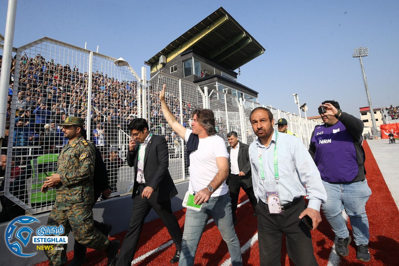 حواشی دیدار نساجی و استقلال