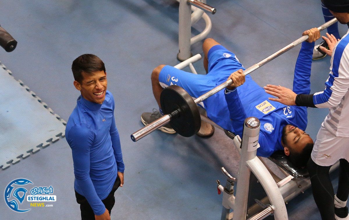 تمرین استقلال 5 بهمن  ماه 97