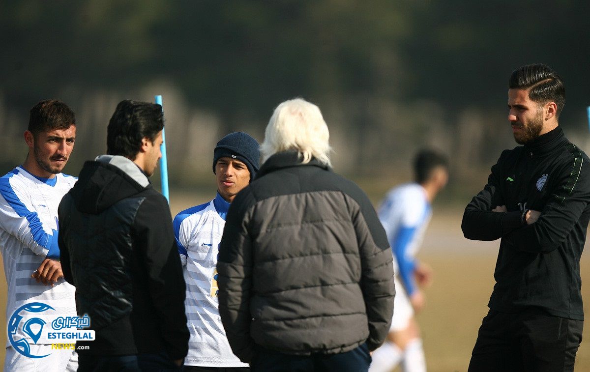 تمرین استقلال 3 بهمن  ماه 97