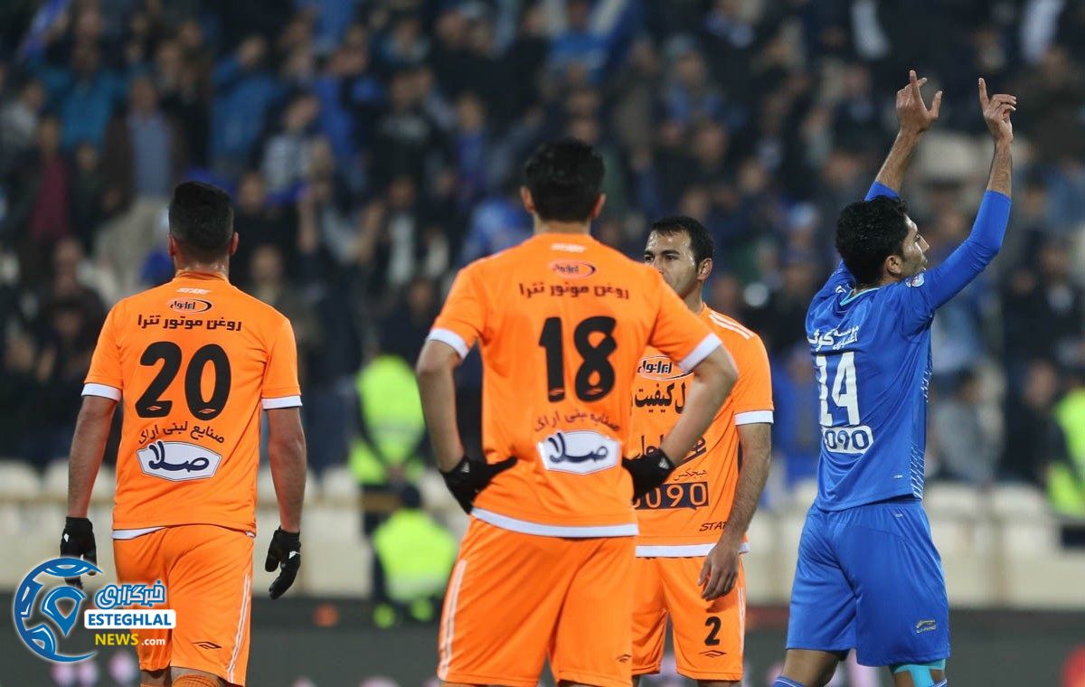 فرشید باقری دیدار سایپا و استقلال