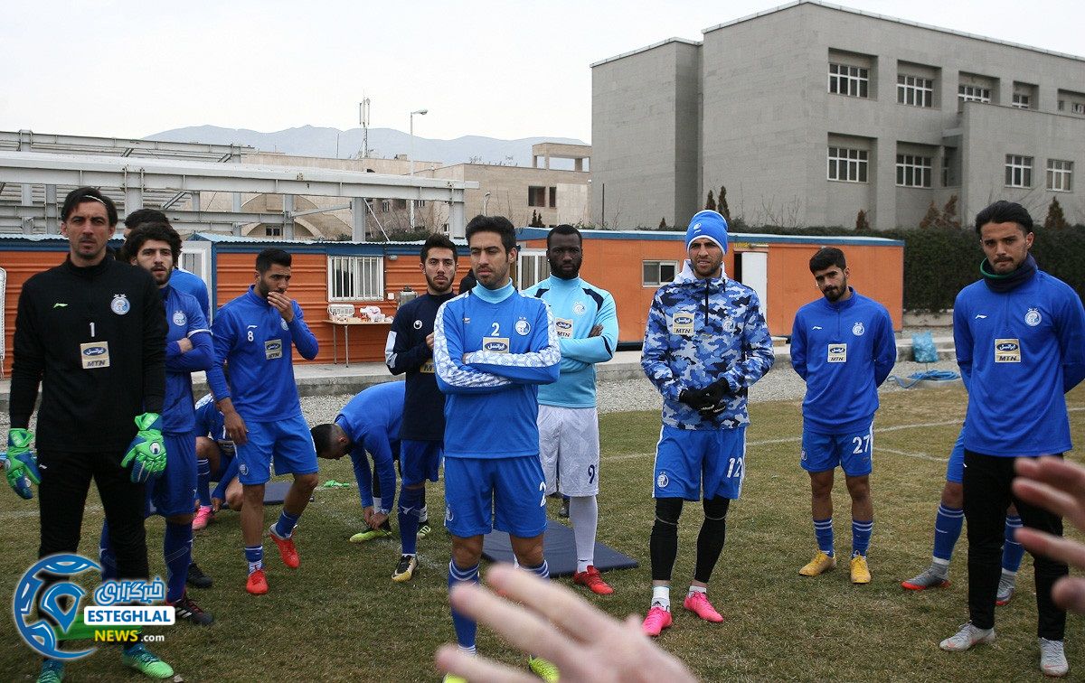 تمرین استقلال 11 بهمن  ماه 97