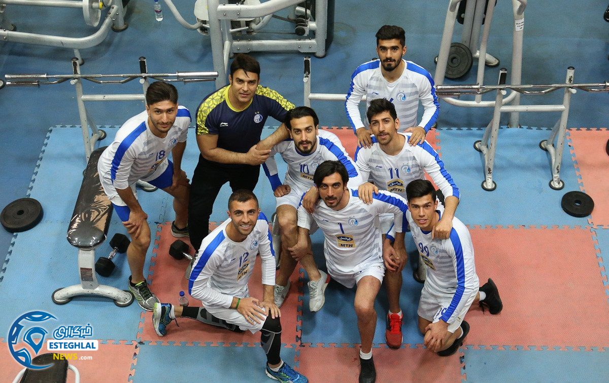 تمرین استقلال 8 بهمن  ماه 97