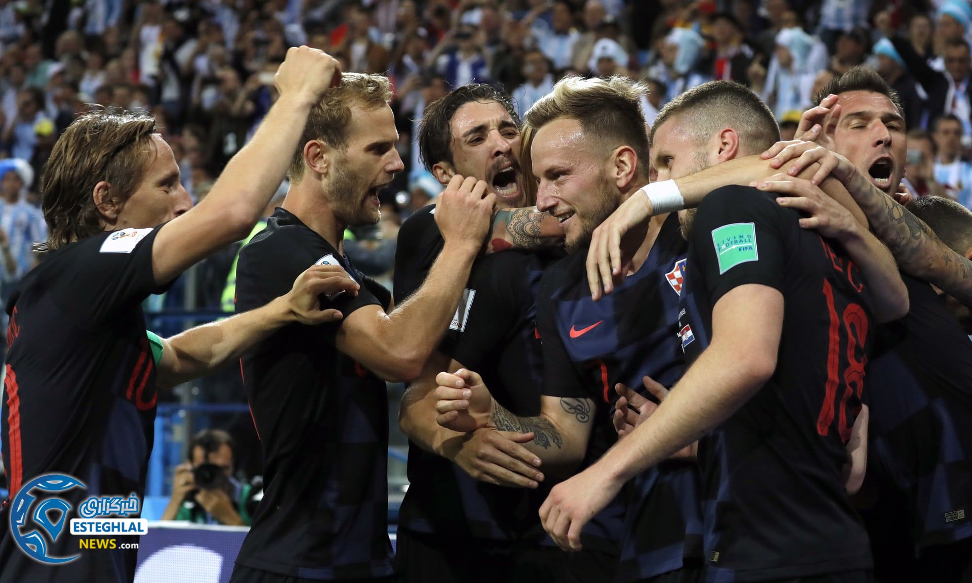 دیدار آرژانتین و کرواسی