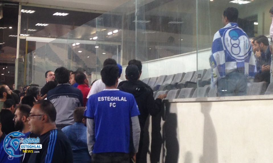 حواشی دیدار استقلال و فولاد