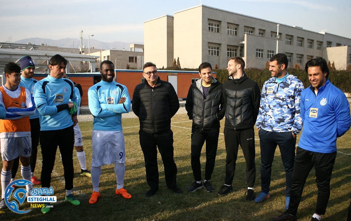 تمرین استقلال 10 بهمن  ماه 97