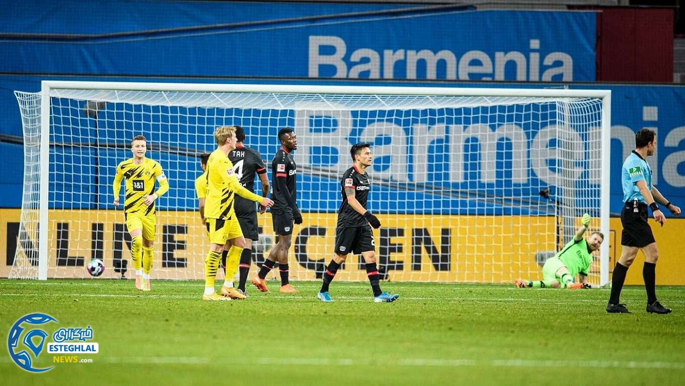 بایرلورکوزن 2-1 دورتموند