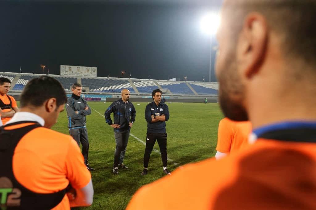 تمرین استقلال کویت